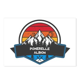 CafePress Pomerelle Albion Idaho Postcards (Package of 8), 6"x4" Printed Note Card