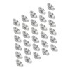 LABRIMP 200 Pcs Egg Tart Mold Pie Baking Dish with