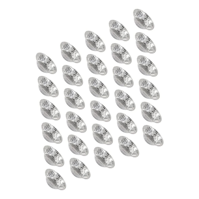 LABRIMP 200 Pcs Egg Tart Mold Pie Baking Dish with