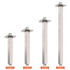 HarJue Ceiling Mounted Shower Arm, Rain Shower Head Square Extension