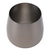 Stainless Steel Wine Glass Stemless Egg Shape 550ml Unbreakable Portable