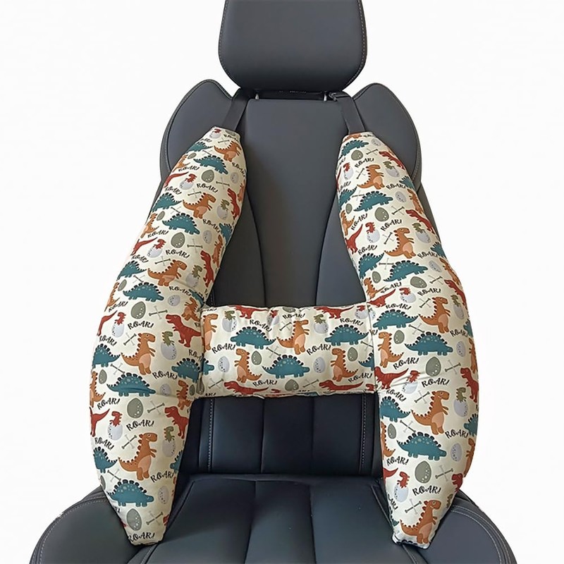 Kids Car Seat Travel Pillow Children Car Headrest Soft Neck