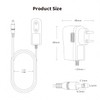 Tonton 12V 1A DC Power Supply for IP/CCTV Security Camera,