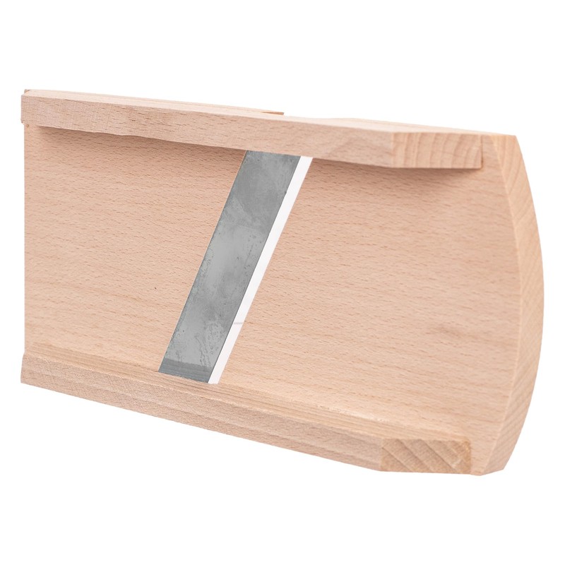KADAX Gemüsehobel aus Holz, Krauthobel mit scharfen Edelstahlklingen, Gurkenhobel, traditioneller