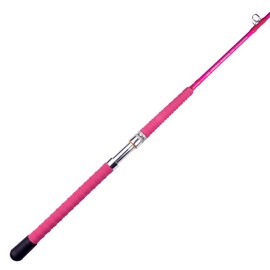 ANCIENT MARINER Catfish Fishing Rods 7’6 Glow in The Dark Ancient Mariner The Challenger Casting Rod, Medium Heavy （Pink）