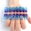 Nanosase 3D Nail Stickers Art, Stylish Nail Polish Strips with