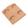 Lash Mannequin Head 2 Pairs Removable Replacement Eyes 3D Simulation