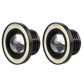 2pcs 30W Faros antiniebla Ojos de ¨¢ngel Faros antiniebla Universal Car Veh¨ªculo Faros antiniebla LED COB Angel Eyes Luz de circulaci¨®n diurna(2.5 inch),Conjunto de faros antiniebla y faros antiniebla