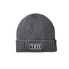 YETI Logo Beanie Hat, Gray