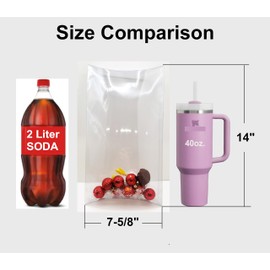 Durapak Supplies 24 PCS 12 x 8 x 2 Inch BIG Clear Pillow Box - Extra Large Plastic PVC Wedding Favor Jumbo Birthday Party Supplies Retail Packaging & Display Transparent Sample Container