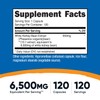 Nutricost White Kidney Beans Capsules 6,500mg Equivalent, 120 Capsules -