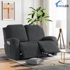 Timeles Extra Wide Recliner Loveseat Covers Oversized Reclining Couch Covers