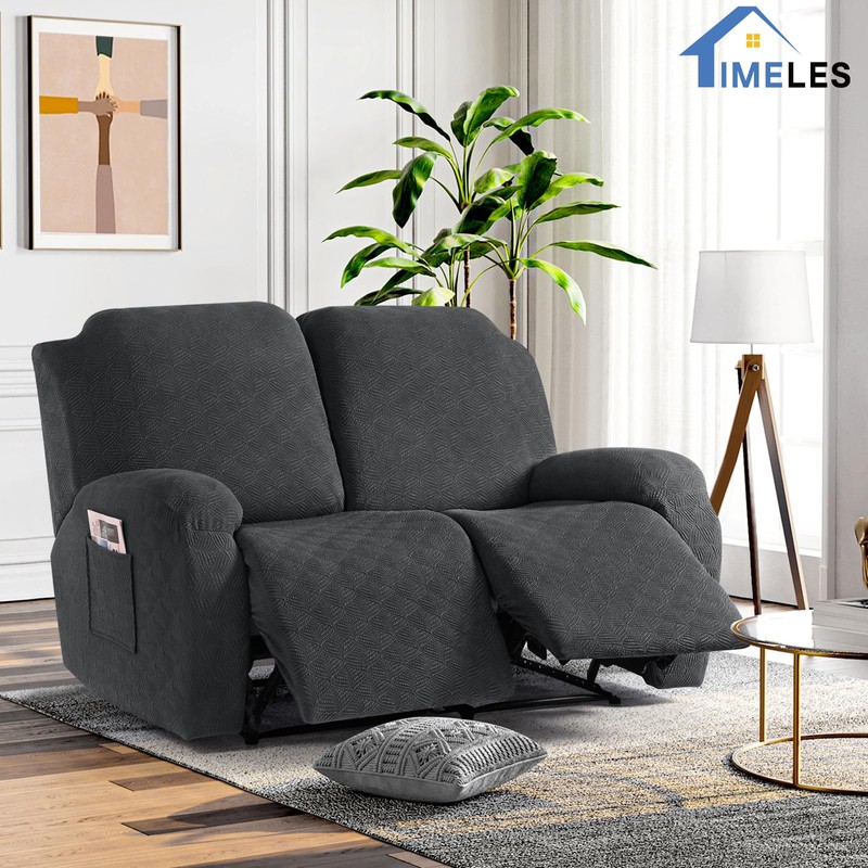 Timeles Extra Wide Recliner Loveseat Covers Oversized Reclining Couch Covers