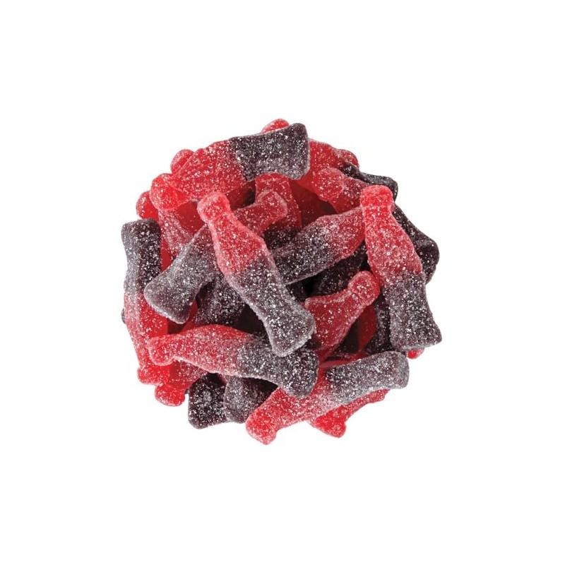 Bayside Candy Gummy Cola Bottles Sour Cherry - Sour Cherry