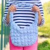 TD Everyday All at Once Quilted Shopping Bagcolor: Sky Blue