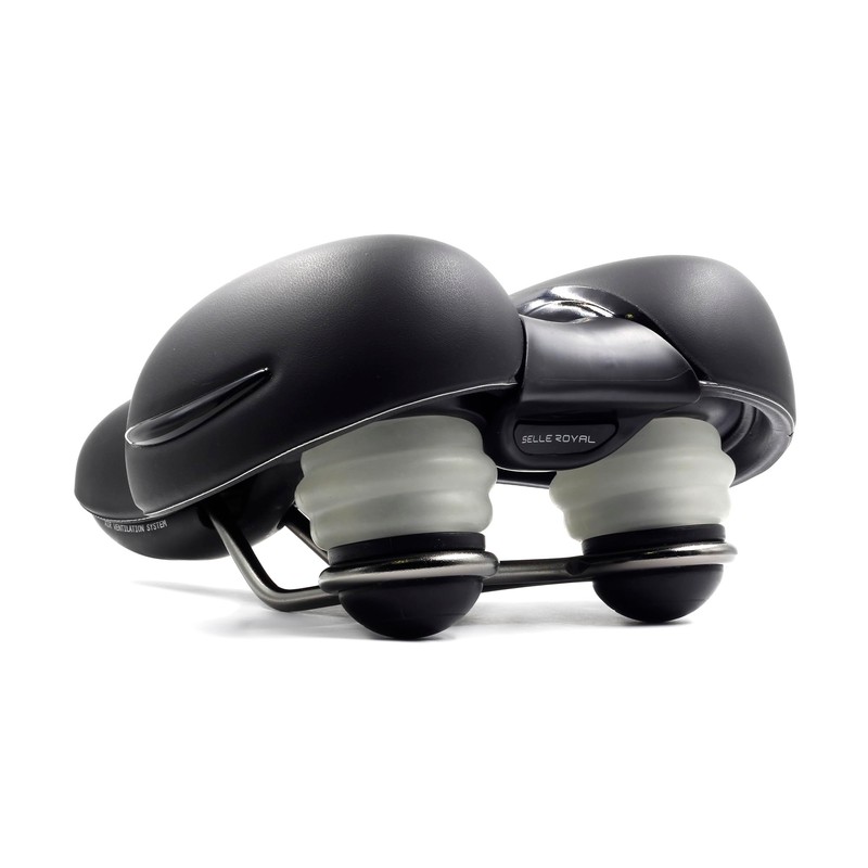 Selle Royal Respiro Soft Relaxed Saddle Black, Medium