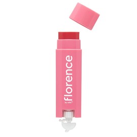 florence by mills Oh Whale! Tinted Lip Balm, Guava & Lychee (Pink), 0.15 oz/ 4.5g