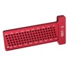 Hole Positioning Ruler Aluminum Alloy 100mm Metric Scale T Ruler