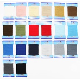Darning Yarn Box with 20 Cards 20 m Polyacrylic - Twist for Repairing Textiles (Colour Mix)