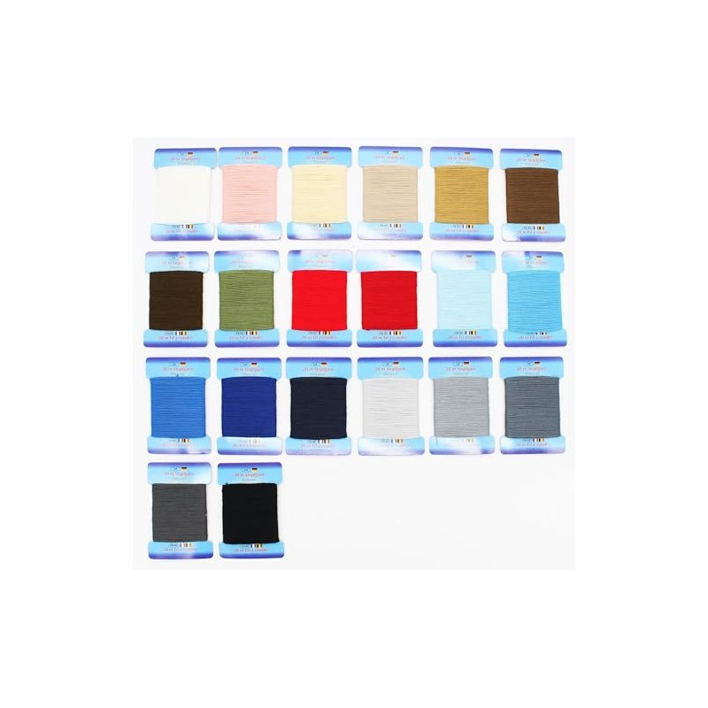 Darning Yarn Box with 20 Cards 20 m Polyacrylic -