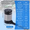 Surpass 3660 1750kv brushless Motor 4 Pole for 1/10 RC