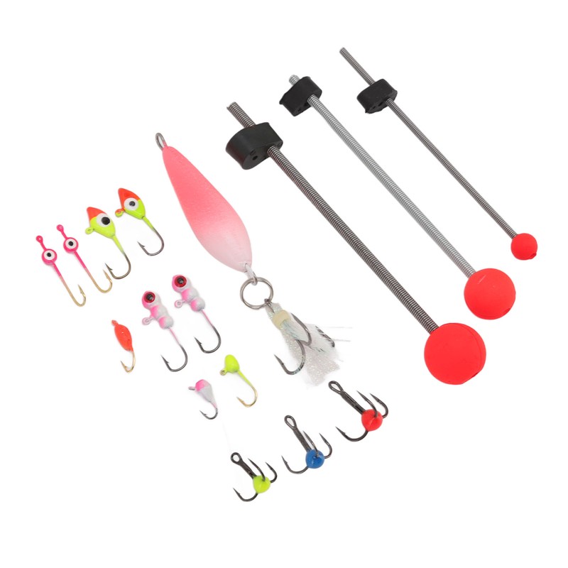Winter Fishing Set High Strength with Plastic Box Ice Fishing