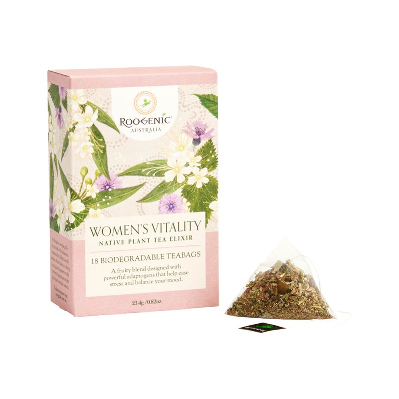 Roogenic Australia Women's Vitality (Native Plant Tea Elixir) x 18