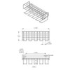 C2M Heavy Duty Floating Tool Shelf & Organizer | Wall