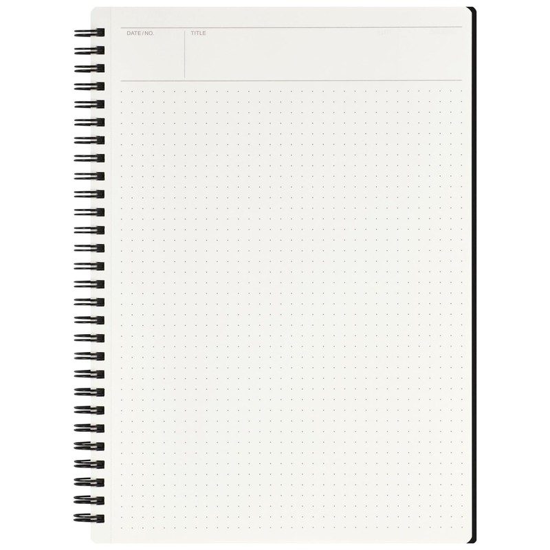 Maruman N104JP Nemosine 20th Anniversary Ring Notebook, Dot Ruled, B5,
