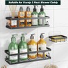 Youvip 3 Pack Shower Caddy Adhesive for Replacement,Adhesive Strips Suitable
