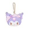 Sanrio Face-Shaped Pass Case (Dolly Rose) Kuromi 466697