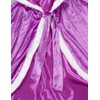 Fur Princess Costume Cape Fur Hooded Cloaks for Little Girls