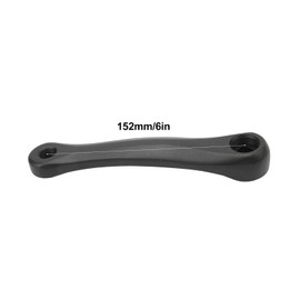 Socobeta Bike Crank Arm, Left 152mm Hole Aluminum Alloy Strong Support Pedal Crank Leg Hole Crank Arm Pedal Crank Arm Left Bike Crank Arm Bike Crank Leg