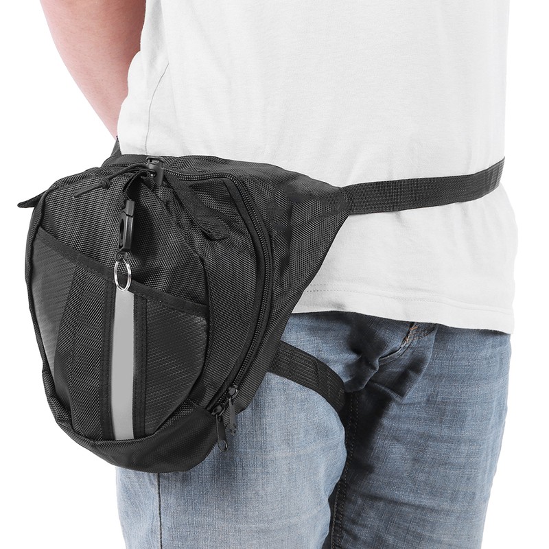 Multifunctional Men Waist Bag Waterproof Belt Thigh Leg Pouch Organizer