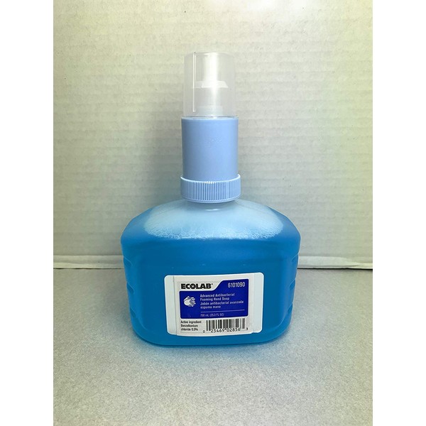 ECOLAB Antibacterial Foaming Hand Soap 750ml (25.3 fl oz) - 1 Unit Per Order