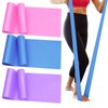 Bandas de Resistencia 3PCS, Banda Elástica 180cm Bandas de Ejercicio