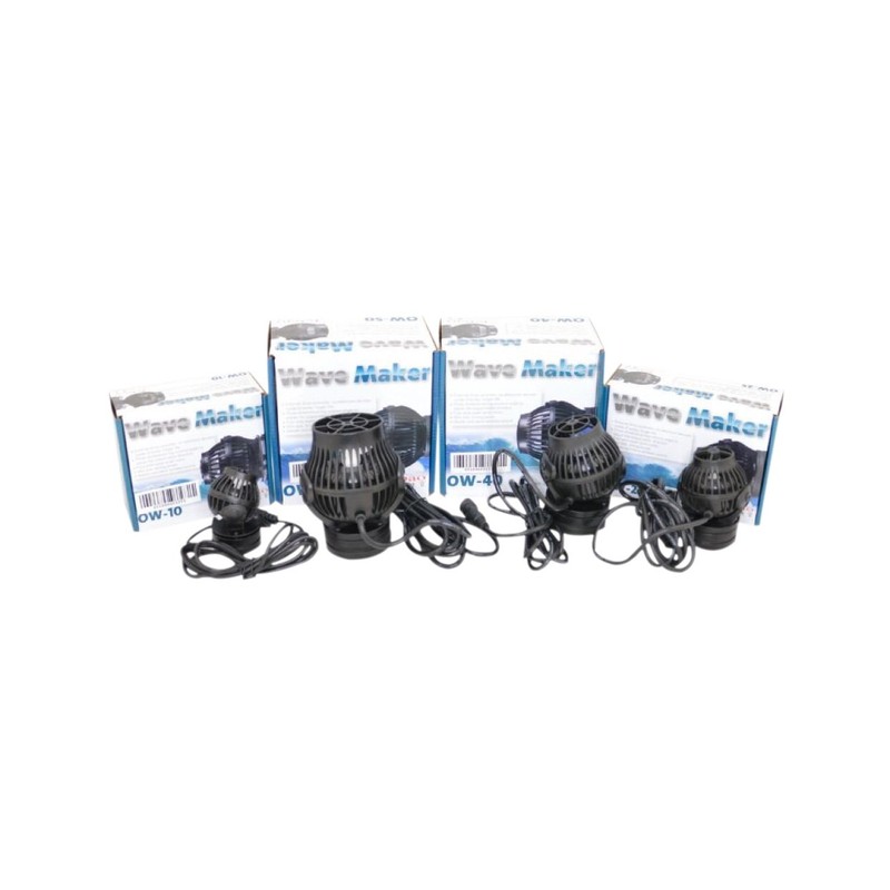 Jebao OW-25 Wavemaker 185-2245 GPH with Controller and Magnet Mount,Black