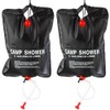 TRIXES 2 x 20 Ltr Camping Shower - Portable Solar