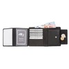 OLD RIVER Basic Leather Wallet Black (Black Vertical 006)