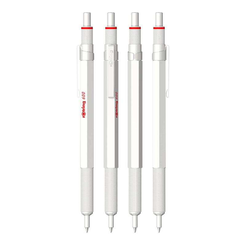 rOtring RO 600 PRLWHT BP M BLK GB
