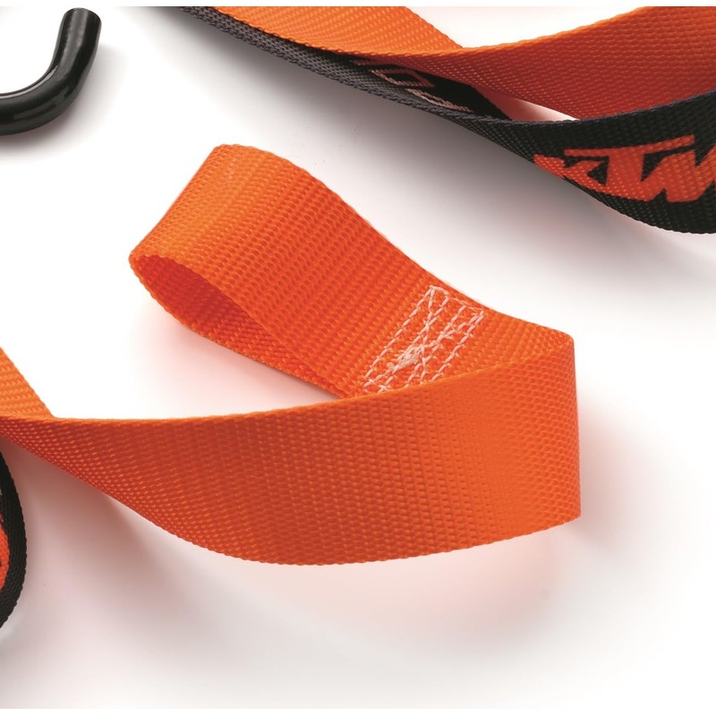 Premium KTM Tie Down Set, U6910047, (2 Pack) Features Built-in