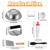 Smashed Burger Press Set Burger Making Tools Stainless Steel Burger