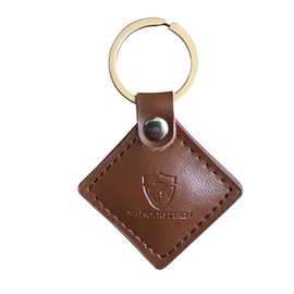 Yaron Gtech 13.56MHz ISO14443 A Mifare Classic 1 K Genuine Leather Key Tag for Door Entry Access Control (Pack of 10)