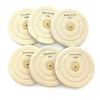 Foredom Fine Weave Muslin Buff Wheel 4" dia. / 40