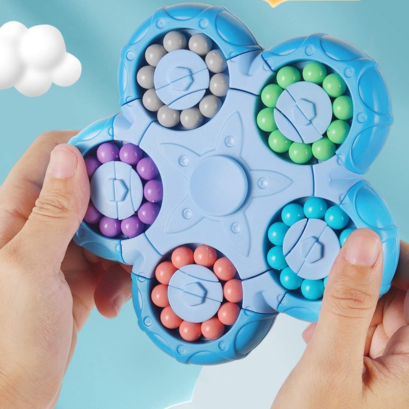 SUOXU Magic Bean Rotating Cube -Creative Finger Cube jigsaw Puzzle