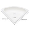 Wall Mount Corner Bathroom Sink, Boat Caravan RV Camper Corner
