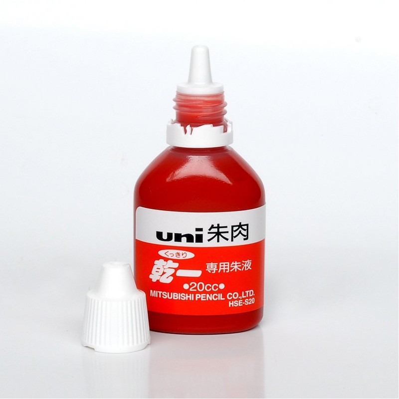 三菱鉛筆 Capless for Vermillion Clear Fluid for Dry One For