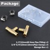 LEONTOOL Brass Barb Fitting Barb Fitting Barb Hose 12mm Hose