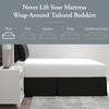 Levinsohn Magic Skirt Tailored Bedskirt, Never Lift Your Mattress, Classic