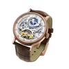 TIME100 Men's Automatic Watch Self Winding Mechanical Watch Genuine Leather